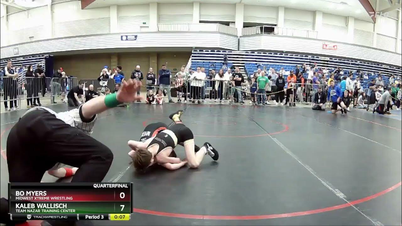 2024 Kids Folkstyle Nationals Bo Myers vs Kaleb Wallisch 67 Ibs 10U