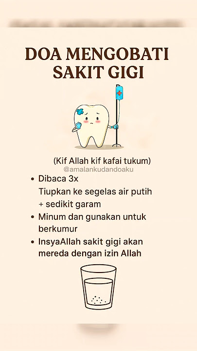 Doa Penyembuh Sakit Gigi #doamustajab #quotesislami #status #fyp #shorts
