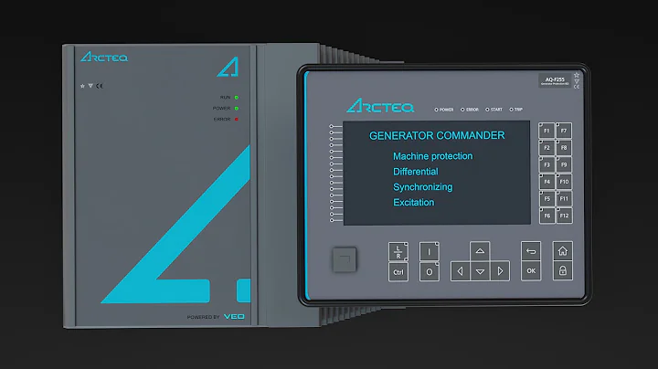 Generator Commander by Arcteq and VEO