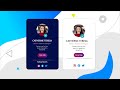 Design A Profile Card User Interface In Adobe XD || Designer Profile Card Using Adobe XD
