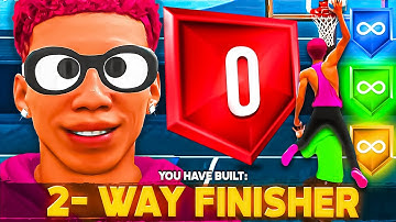 This CATFISH 2-WAY FINISHER with NO DEFENSE is UNSTOPPABLE in the 1v1 STAGE on NBA 2K22