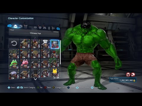 Tekken 7 Gigas Marvel Hulk Custom