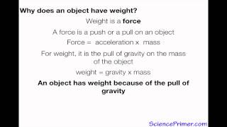 Why things float pt 1
