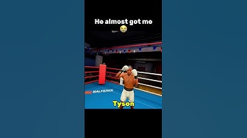 I almost got whooped 😭#vr #boxing