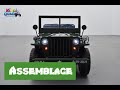 Assemblage jeep willys 3 places