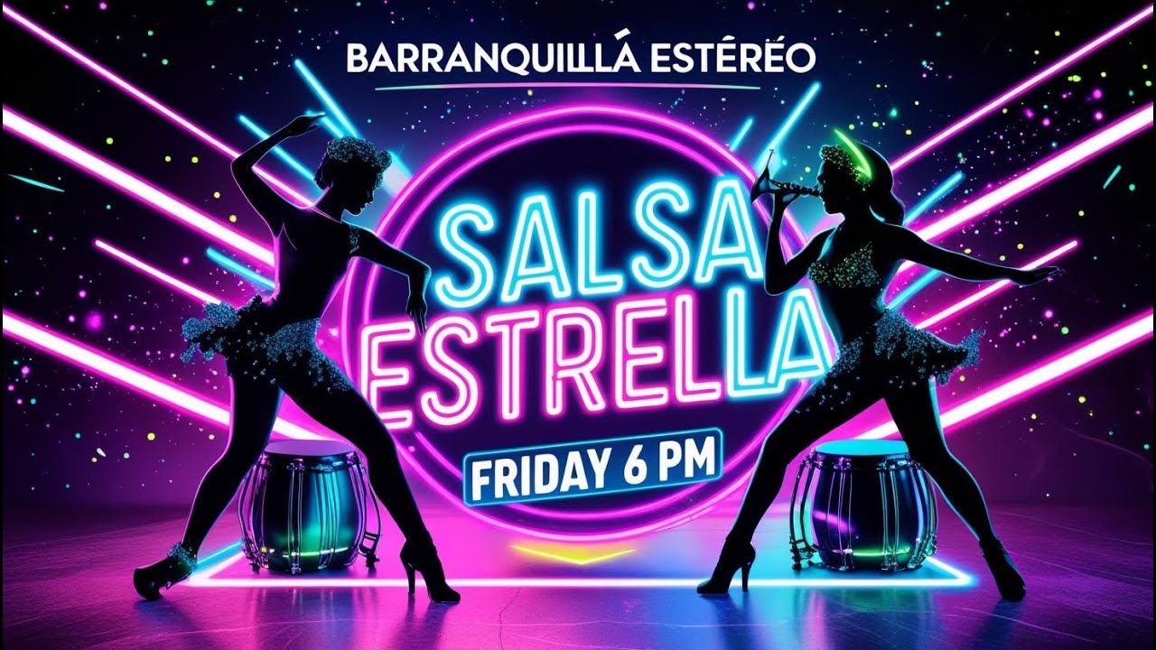 🔥🎶El Programa Salsero Más Legendario de Barranquilla – 41 Años de Salsa Estrella🔥🎶