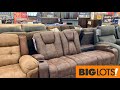BIG LOTS SOFAS COUCHES ARMCHAIRS TABLES CONSOLES BEDS SHOP WITH ME SHOPPING STORE WALK THROUGH
