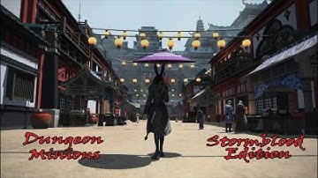 FFXIV - Minions from Dungeons: Stormblood Edition