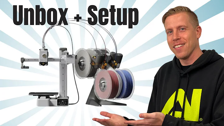 Bambu Lab A1 Mini Combo Unboxing, Setup, and Assembly