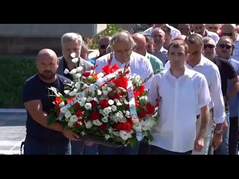 მუხათგვერდის ძმათა სასაფლაოზე მივიდნენ „ნაციონალური მოძრაობის“  წევრები