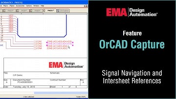 Signal Navigation and Intersheet References in OrCAD Capture