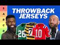 The NFL Throwback Uniform Tier List 🔥