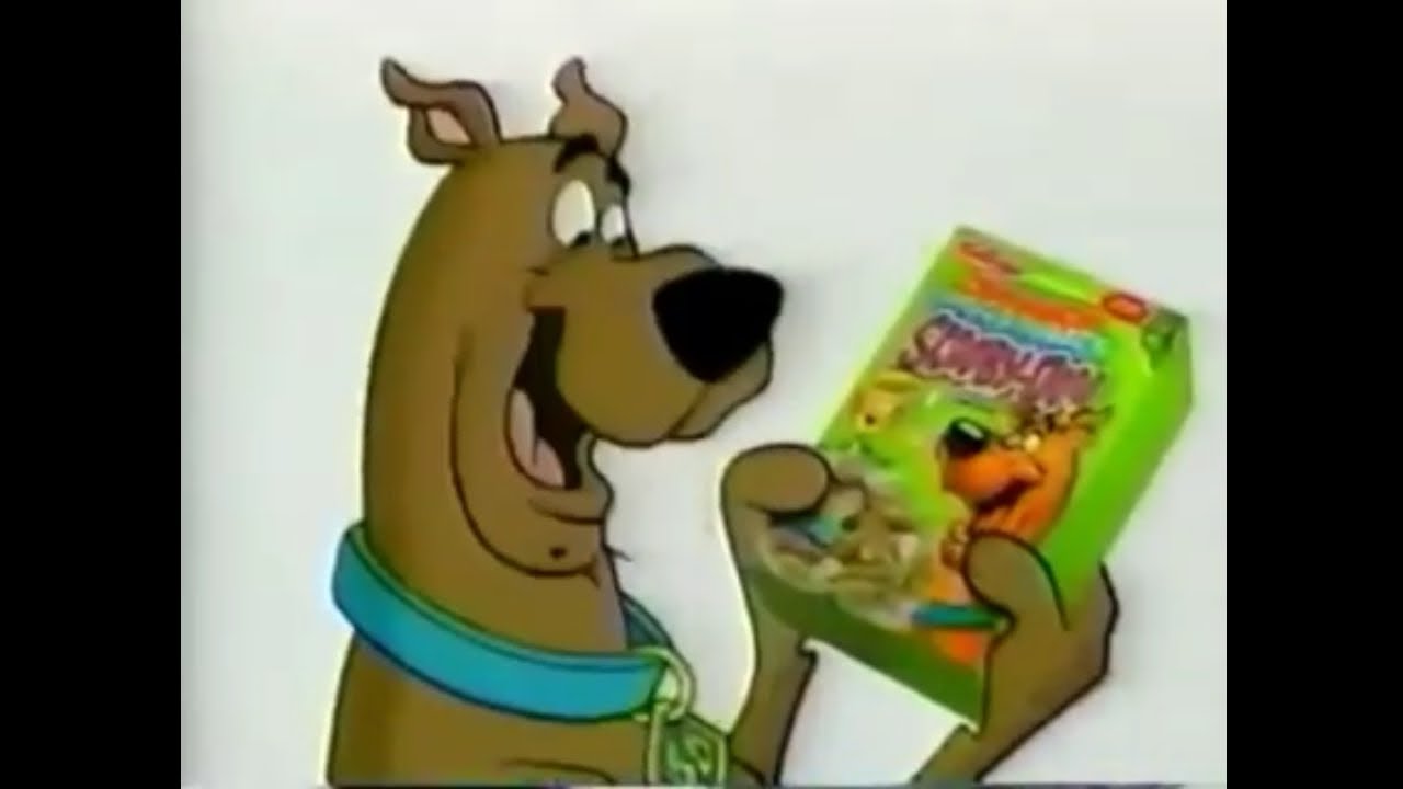 Kellogg's ScoobyDoo! Cinnamon Marshmallow Cereal Advert 2002 YouTube