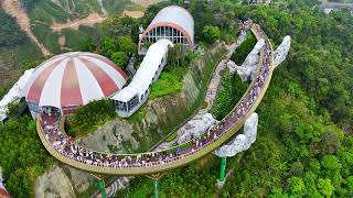 Discover Ba Na Hills: A Spectacular Drone Journey through Da Nang's Hidden Gems in 4K