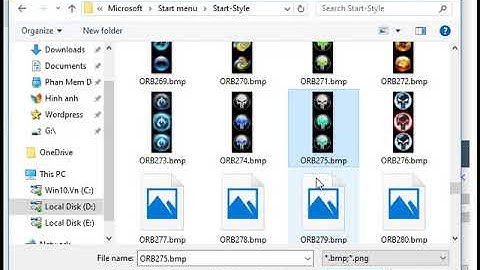 Hướng dẫn cách thay đổi icon menu start cho startisback