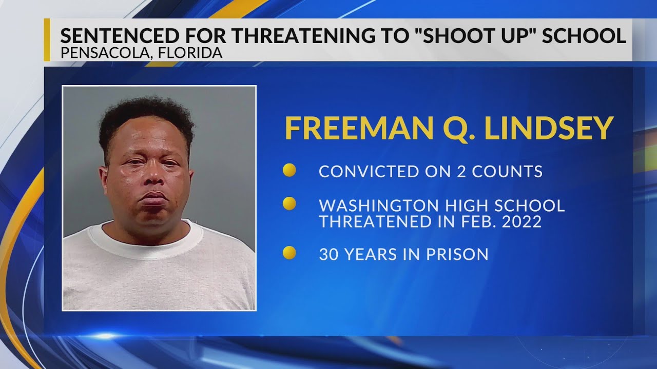 Florida man sentenced to 30 years in prison for threatening to shoot up ...