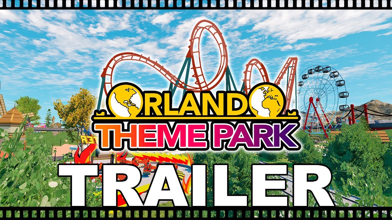 Orlando Theme Park VR Roller Coaster and Rides Trailer on Steam