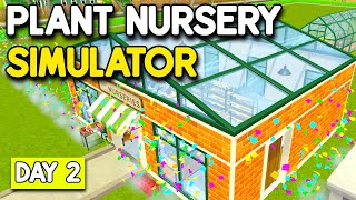 Continuing This AWESOME Crop/Flower Shop Sim! (Plant Nursery) screenshot 2