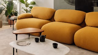 Introducing the Luva Modular Sofa and Cyclade Tables, designed for Herman Miller by Gabriel Tan