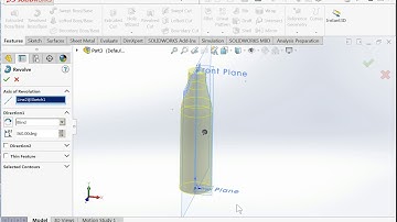Solidworks Creating Revolved Bodies and Offset Curves In Sketches