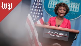 WATCH: White House holds news conference