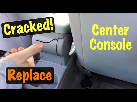 2005 - 2010 Chevrolet Cobalt Pontiac G5 Center Console Armrest Installation Repair  Removal