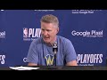Steve Kerr Comments on the Warriors&#39; Game 7 Win over Kings | April 30, 2023