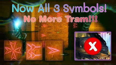 *ALL 3 SYMBOLS* Without Tram In Shadows of Evil! (Black Ops 3)