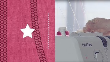 Brother Airflow 3000 overlocker - 2,3 or 4 thread overlocker