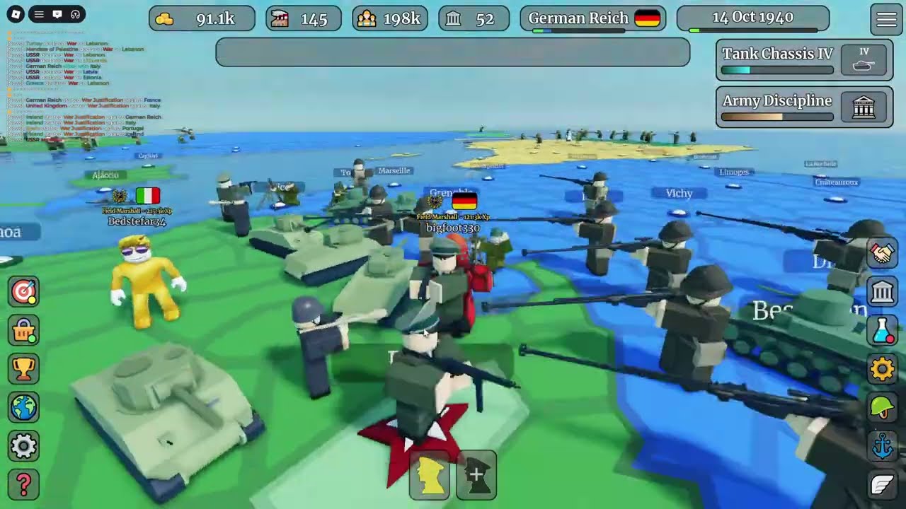 LIVE: YES ROBLOX CONQUER THE WORLD WW2 HUGE MAP UPDATE AND MORE