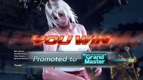 Nina vs Kazuya promo Grand Master