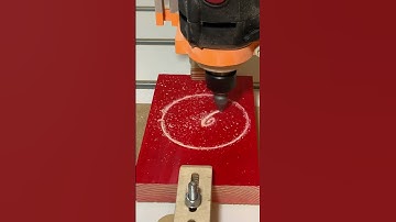 Engraving Coca Cola Text With CNC #shorts #cnc #woodworking