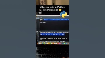What are sets in Python Programming? 🌟#sets #python #programming #trending #youtubeshorts