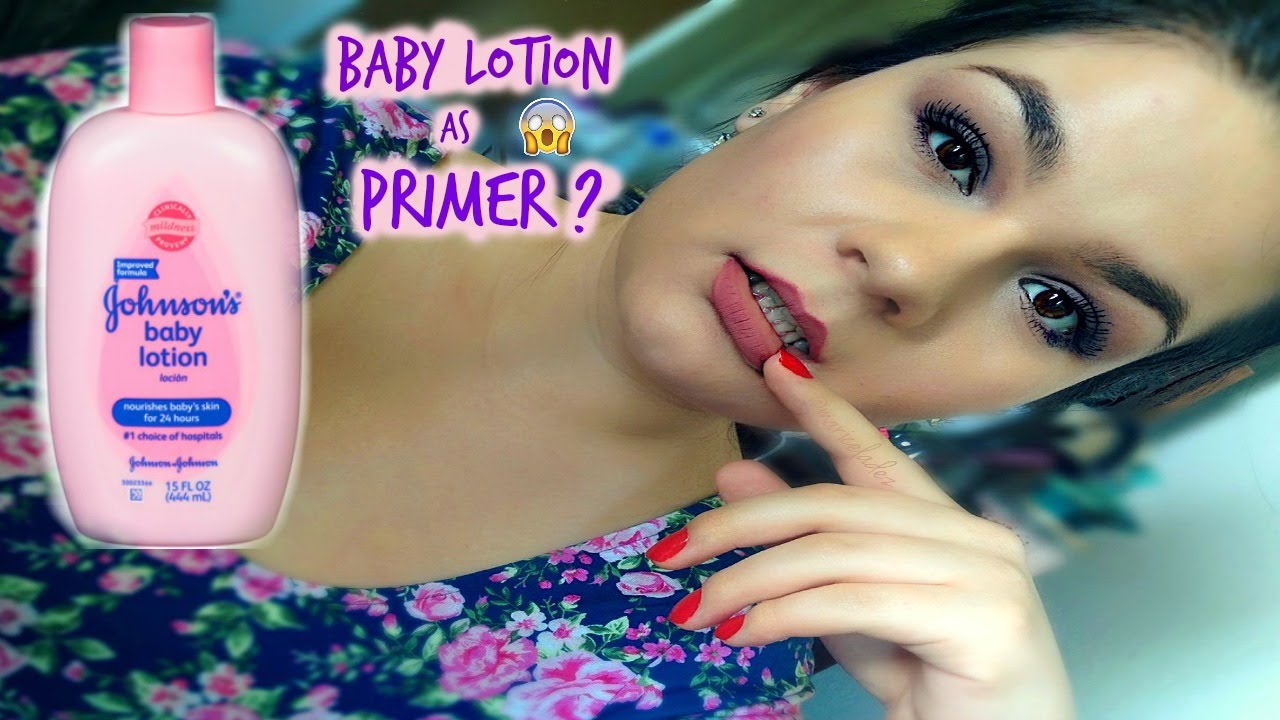 BABY LOTION AS A FACE PRIMER - DOES IT 