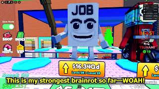 I SPENT 2 hours ESCAPING TSUNAMI for Brainrots!
