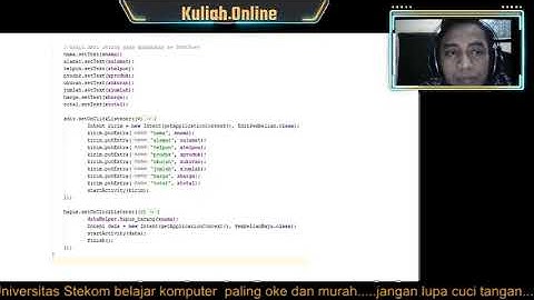 Cara Buat Toko Online Dengan Android Studio dan Sqlite I Universitas STEKOM Kampus Komputer bermutu