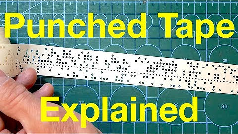 Punched Tape - F-J
