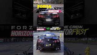 Nissan GTR r-35 || the crew moterfest, forza horizon 5 forza 6 #forzahorizon6 #forzahorizon5 #nissan