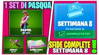 Sfide Settimana 8 Season 8 Fortnite Shop 18 Aprile Skin Pastel