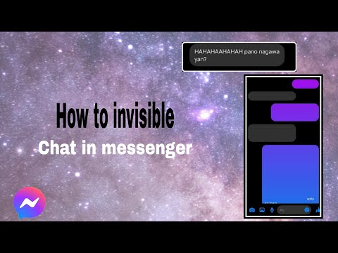 How to invisible chat in messenger