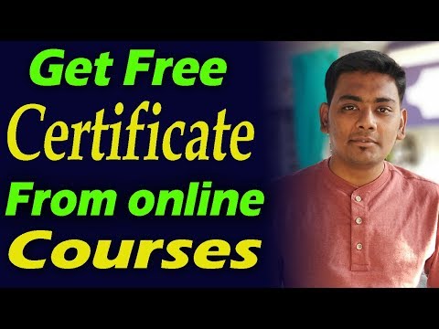 how to get free certificates from free online courses detailed