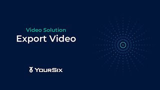Export Video