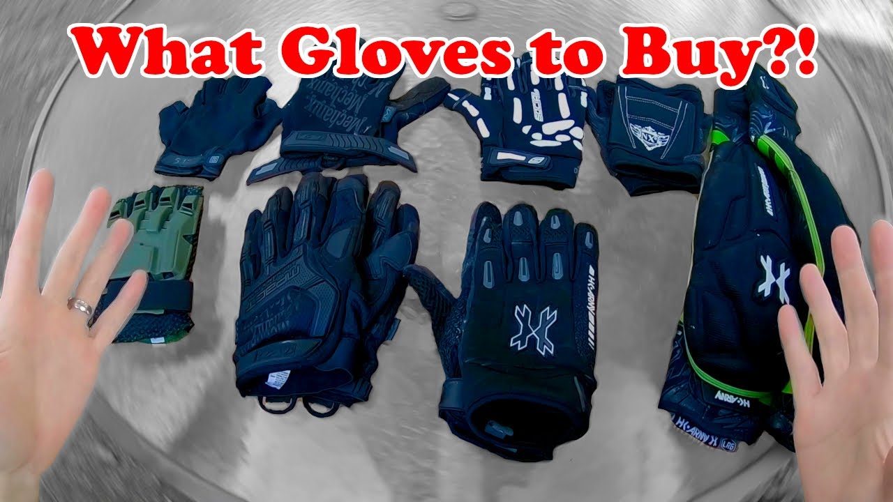 What Paintball Gloves Should You Buy? Glove Review YouTube