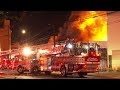 Massive Fire Destroys Fabric Warehouse In Downtown Los Angeles