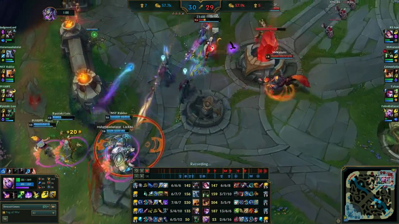 League of Legends Ziggs PentaKill 8.6 EUW