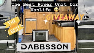 The “AMAZING” Dabbsson DBS2300 Power Station For VanLife 👍👍👍👍 by One Man and His Whippet 18,678 views 6 months ago 12 minutes, 13 seconds