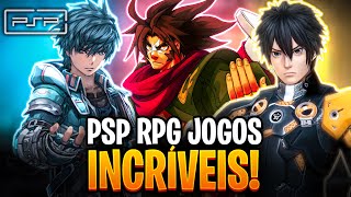 TOP 12 MELHORES JOGOS de RPG para PPSSPP E PSP que Voce deve Jogar Imediatamente