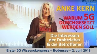 5G Kongress - Anke Kern - Die 5G-Verschwörung - Behörden, Medien, Lobbyismus - Hintergründe