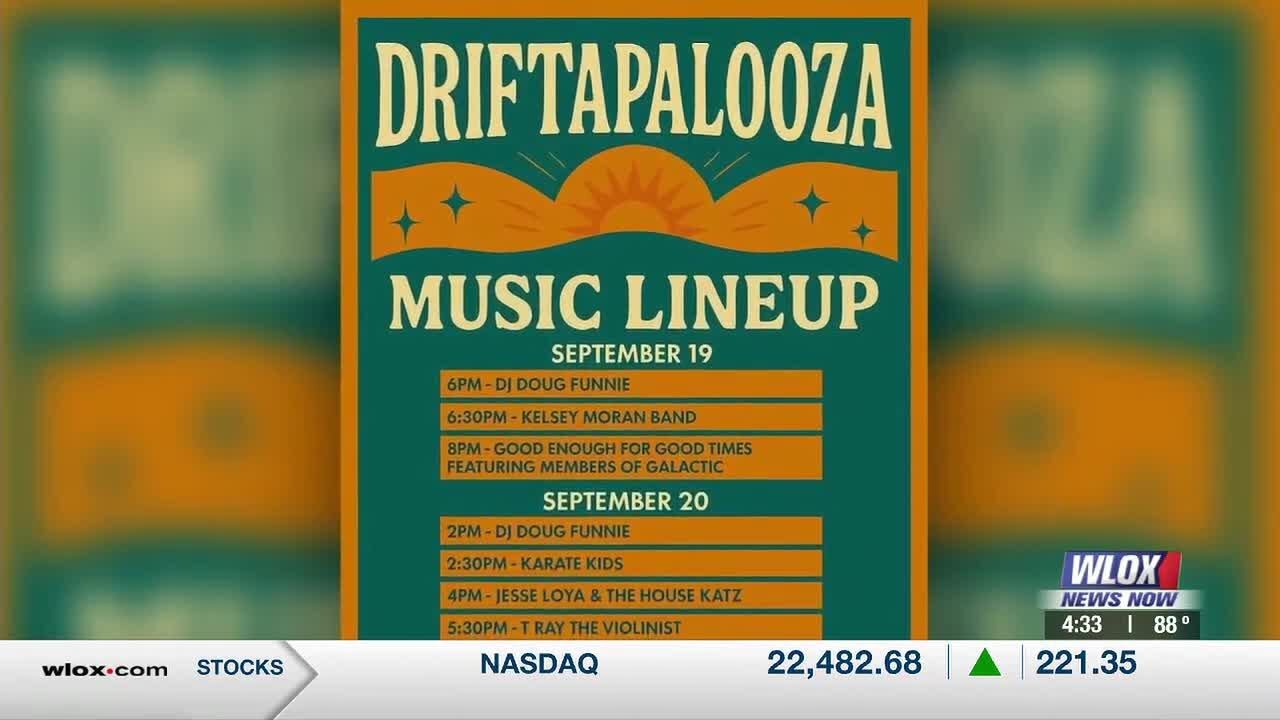 'Driftapalooza' music festival happening at Driftwood Model in Bay St. Louis