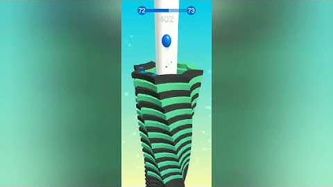 Stack Ball Level 72 | Blast Through Platforms | A4 Tech Live